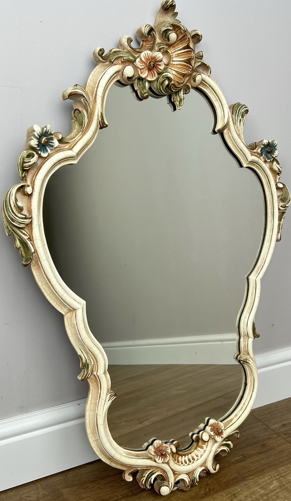 Mirror Vintage French Shabby Chic Ornate Wall Mirror Decorative Frame LOT 60170