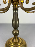 Candelabra Vintage French Style Brass Five Arm Candle Holder LOT 51584