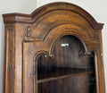 Bookcase Vintage French Style Oak Display Cabinet Carved Sideboard LOT 62623