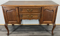 Cabinet Vintage French Louis XVI Style TV stand Desk Oak Sideboard LOT 45160