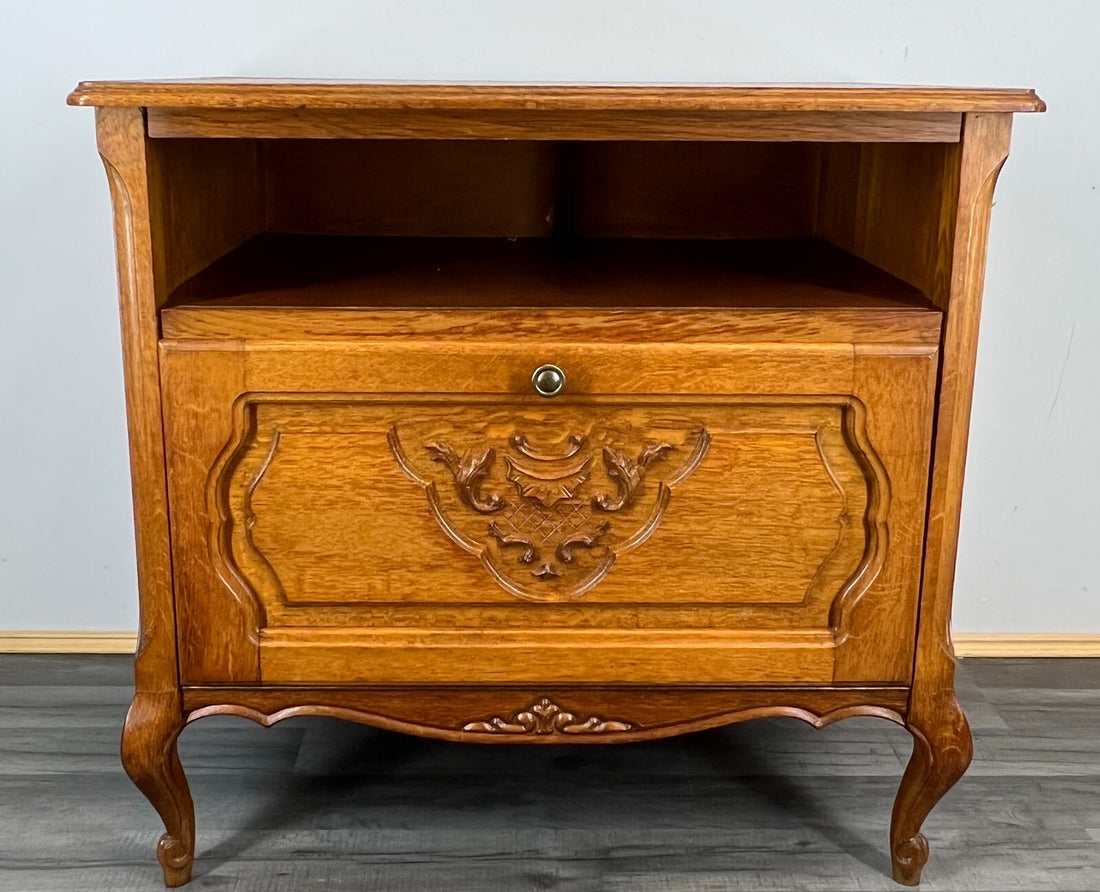 Cabinet Vintage French Louis XIV Storage Sideboard Carved Cupboard LOT 17990