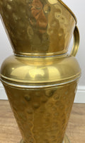 Umbrella Stand Vintage Style Brass Hall Stick Holder Hammered Finish LOT 602012