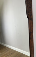 Mirror Antique French Style Oak Carved Wardrobe Mirror Polished Glass LOT 61886