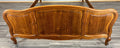 Bed Vintage French Louis XVI Oak Double Bed Frame Carved Headboard LOT 37932