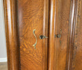 Wardrobe Vintage French Style Four Door Carved Armoire Cabinet LOT 61464