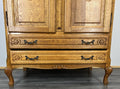Cabinet Vintage French Louis XIV Style Oak Sideboard Carved Cabinet LOT 16465