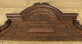 Pediment Antique French Style Oak Hand Carved Decorative Crest LOT 61733