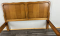 Bed Vintage French Louis XVI Single Bed Frame Carved Headboard LOT 47034