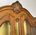 Bookcase Vintage French Louis XVI Oak Display Cabinet Carved Sideboard LOT 62823