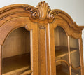Bookcase Vintage French Louis XVI Oak Display Cabinet Carved Sideboard LOT 62833