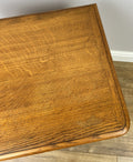 Pair of Bedside Tables Vintage French Louis Oak Nightstands Cabinets LOT 630611