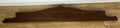 Pediment Antique French Style Walnut Hand Carved Decorative Crest LOT 61671