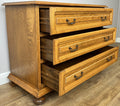 Chest of Drawers Vintage French Style 3 Drawers Carved Storage Cabinet LOT 628712