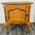 Pair of Bedside Tables Vintage French Style Louis Cupboards Cabinets LOT 28712