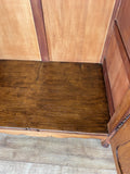 Wardrobe Vintage French Louis XVI Style Oak Four Door Carved Armoire LOT 6504