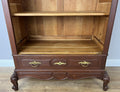 Bookcase Antique French Style Oak Display Cabinet Carved Sideboard LOT 61556