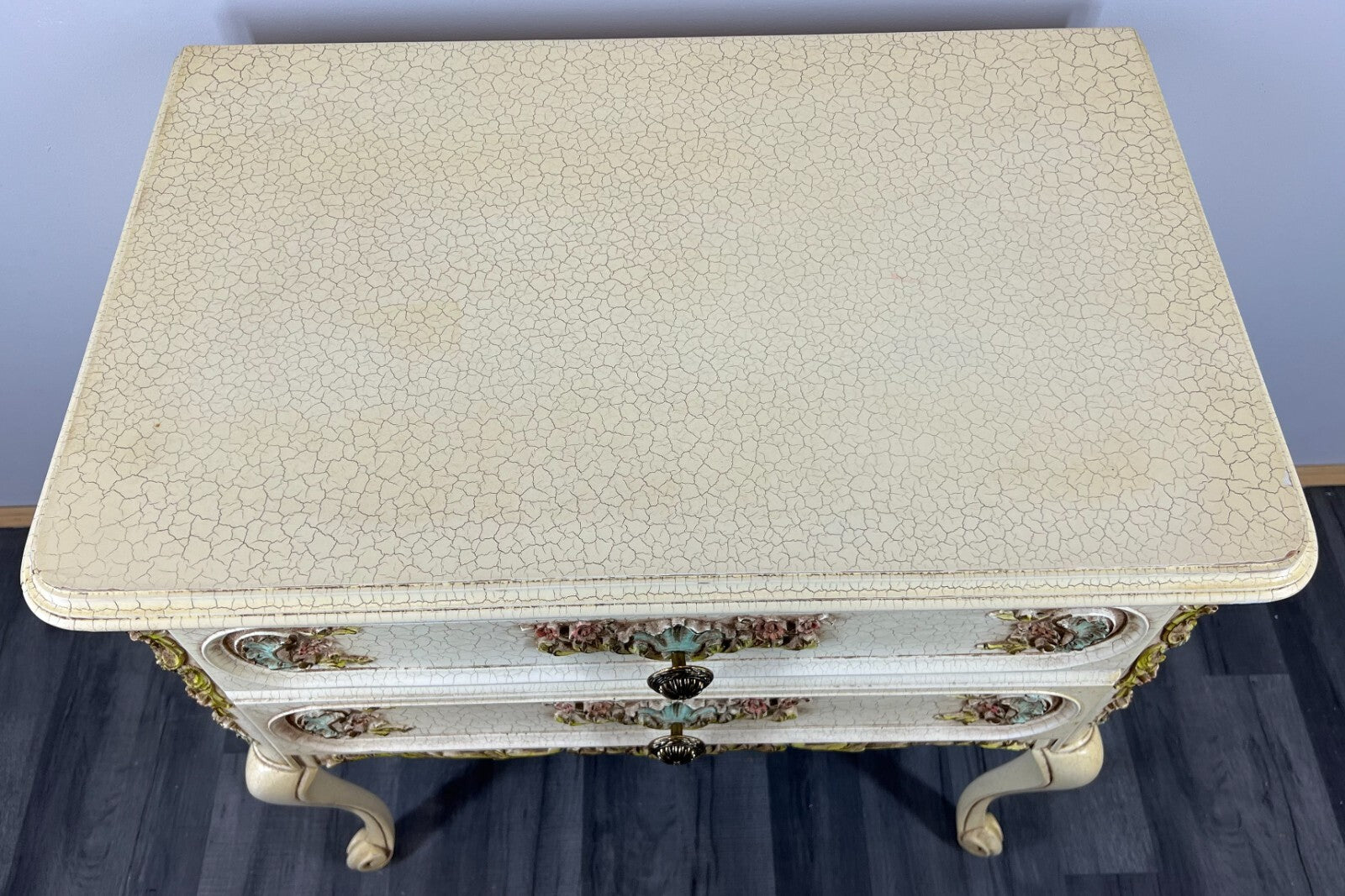 Chest of Drawers Vintage Shabby Chic French Louis 2 Drawers Sideboard LOT 24906