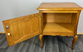 Pair of Bedside Tables Vintage French Louis XVI Oak Carved Cabinets LOT 261010