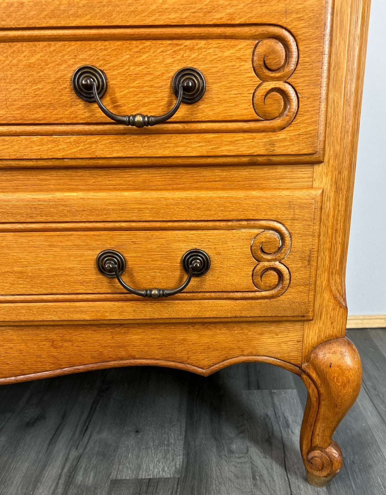 Chest of Drawers Vintage French Louis XIV Sideboard Carved Cabinet LOT 31943