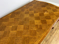 Dining Table Vintage French Style Oak Carved Folding Extendable Table LOT 635511