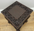 Plant Stand Vintage Chinese Style Mahogany Carved Table LOT 49647