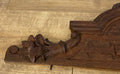 Pediment Antique French Style Oak Hand Carved Decorative Crest LOT 61735