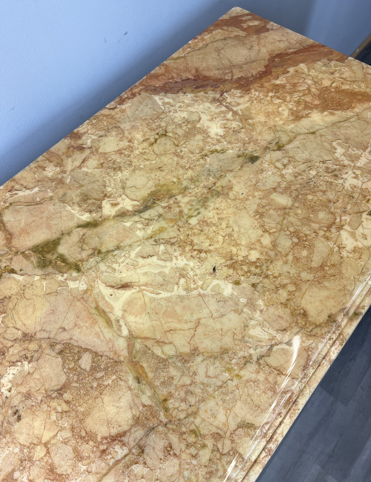 Chest of Drawers Vintage French Style Marble Top 5 Drawers Cabinet LOT 45149