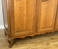 Wardrobe Vintage French Louis XVI Style Oak Four Door Carved Armoire LOT 6500