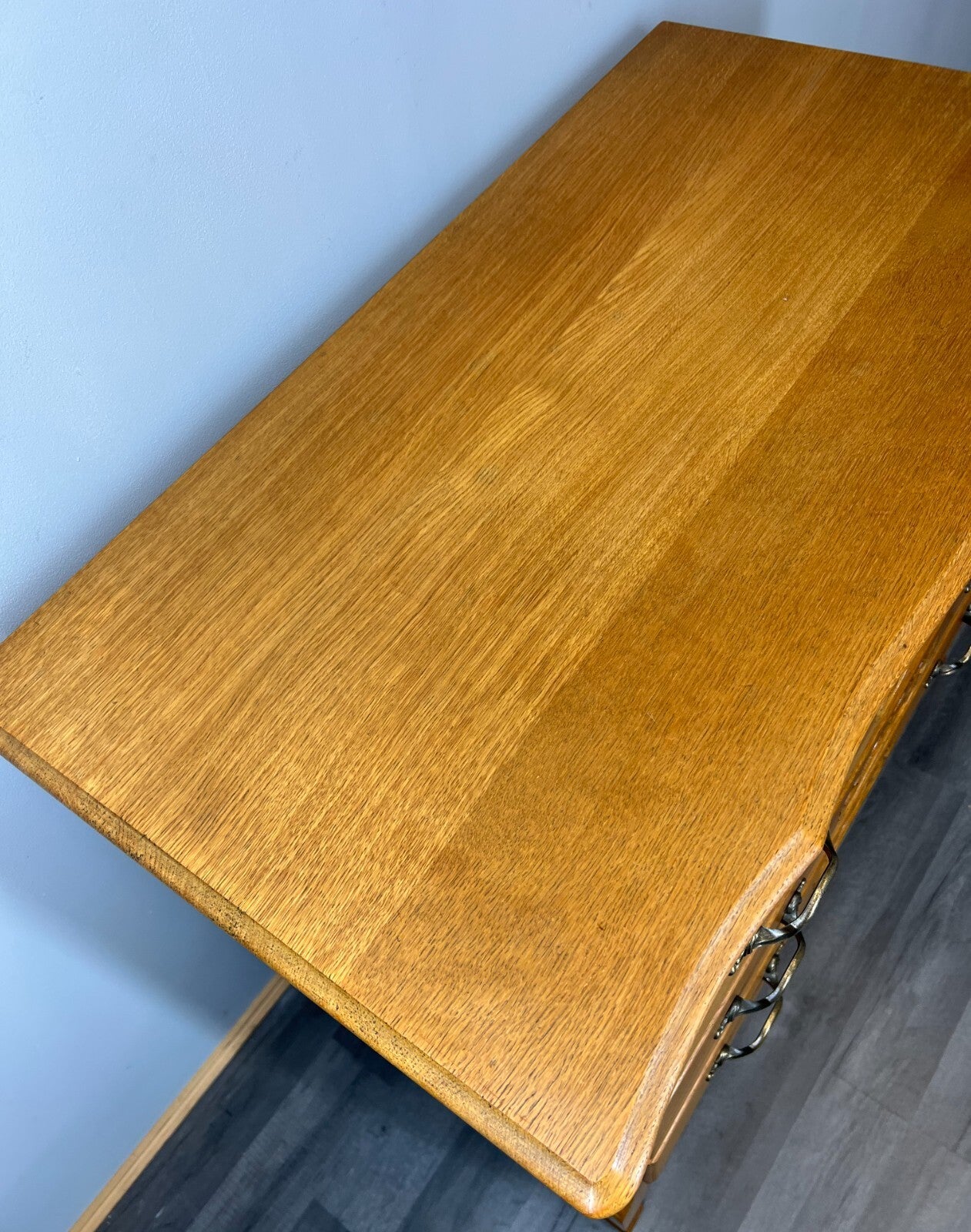 Chest of Drawers Vintage French Louis XVI Oak 3 Drawers Bedroom Cabinet LOT 372714