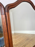 Mirror Antique French Oak Triple Folding Carved Dressing Table Mirror LOT 61375