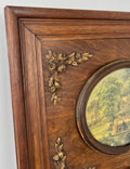 Wall Mirror Antique French Style Oak Carved Ornate Wall Frame LOT 60883