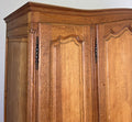 Wardrobe Vintage French Louis XVI Style Four Door Oak Carved Armoire LOT 64123