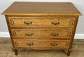 Chest of Drawers Vintage French Louis Oak 3 Drawers Carved Cabinet LOT 62540