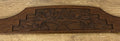Pediment Antique French Style Oak Hand Carved Decorative Crest LOT 61742