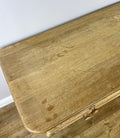 Chest of Drawers Vintage French Louis Oak 2 Drawers Carved Cabinet LOT 640611