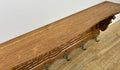 Coat Rack Vintage French Oak Wall Mounted 6 Hooks Carved Rack Hanger LOT 63048