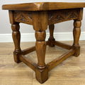 Pair of Bedside Tables Vintage French Oak Nightstands Carved Cabinets LOT 62125