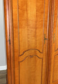 Wardrobe Vintage French Louis XVI Style Five Door Carved Armoire LOT 48453
