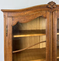 Bookcase Vintage French Louis XIV Style Oak Display Cabinet Sideboard LOT 63594