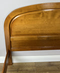 Bed Vintage French Style King Size Bed Frame Carved Headboard LOT 63956