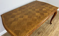 Dining Table Vintage French Style Oak Carved Folding Extendable Table LOT 635517