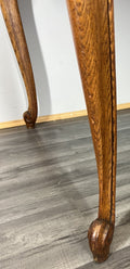 Dining Table Vintage French Louis XVI Carved Oak Extendable Table LOT 45836