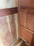 Wardrobe Antique French Two Door Oak Mirrored Carved Armoire Cabinet LOT 608218