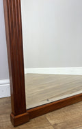 Mirror Antique French Walnut Wall Mirror Carved Decorative Frame LOT 64055