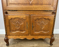 Cabinet Vintage French Louis XIV Style Oak Sideboard Carved Cupboard LOT 62494
