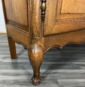 Vintage Dressing Table with Mirror French Oak Louis Vanity Table Makeup LOT 45709