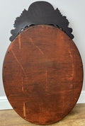 Mirror Antique French Walnut Ornate Wall Mirror Decorative Frame LOT 613510