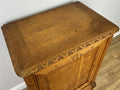 Cabinet Vintage French Style Oak Sideboard with Carved Cupboard LOT 624810