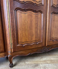 Wardrobe Vintage French Louis XVI Style Four Door Carved Armoire LOT 61159