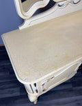 Dressing Table Vintage French Louis XVI Shabby Chic Vanity Table Makeup LOT 275510